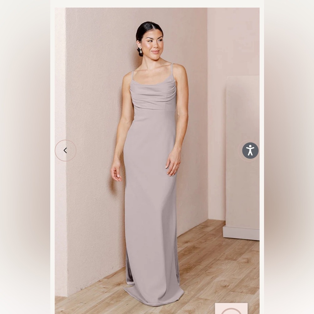 Revelry skye crepe dress